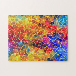 Kleurrijke & Lichtgevende Mozaïek Legpuzzel