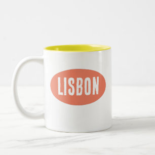 Kleurrijke Lissabon Portugese Mok