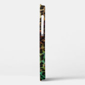 Kleurrijke luipaard: Abstracte textuur Case-Mate iPhone Case (Achterkant / Links)