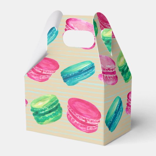 KLEURRIJKE MACARONS BEDANKDOOSJES (Achterkant)