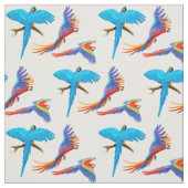 Kleurrijke Macaw Parrots Fabric Stof (Swatch)