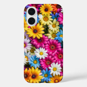 Kleurrijke madeliefjes #55 - iPhone 16 hoesje