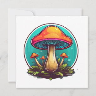 Kleurrijke Magische Paddenstoelen