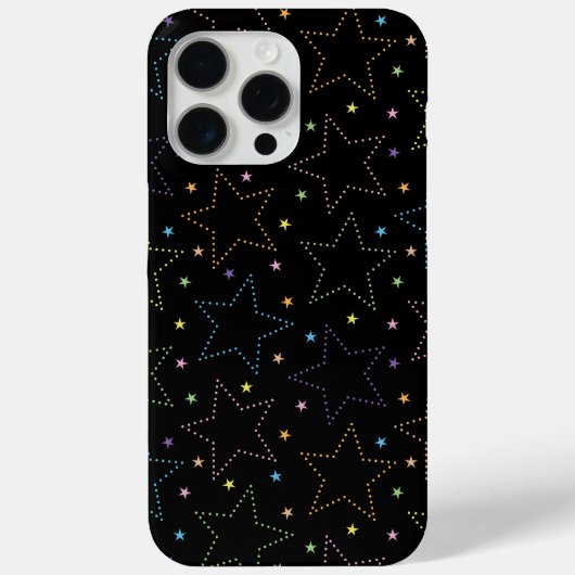 Kleurrijke Magische Sterrennacht Sky Pattern Case-Mate iPhone Case (Achterkant)