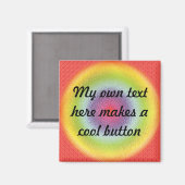 Kleurrijke magneetSjablonen Magneet (Voorkant / Achterkant)