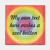 Kleurrijke magneetSjablonen Magneet (Voorkant)