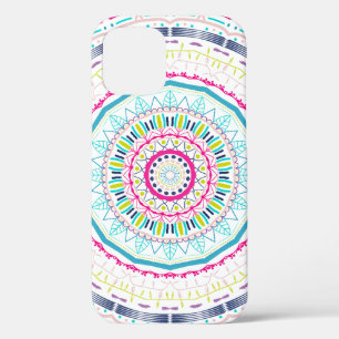 kleurrijke mandala iPhone 12 pro hoesje