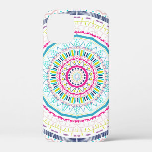 kleurrijke mandala iPhone 12 mini hoesje
