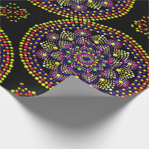 Kleurrijke Mandala - inpakpapier