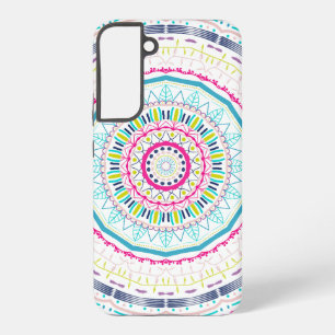 Kleurrijke Mandala-kunst Samsung Galaxy Hoesje
