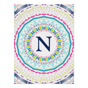 kleurrijke mandala perfect poster