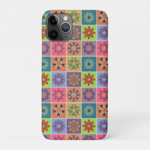 Kleurrijke Mandala Tegel Patroon – Boho geometrisc iPhone 11 Pro Hoesje