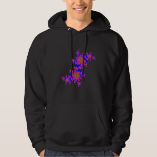 Kleurrijke Mandelbrot Set - Een Wiskundig Meesterw Hoodie