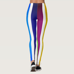 Kleurrijke Mardi Gras Feestelijk Leggings