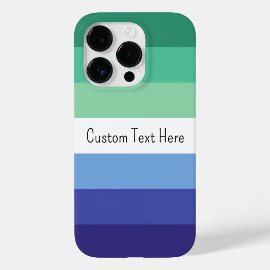 Kleurrijke markering Aangepaste tekst Case-Mate iPhone Case (Achterkant)