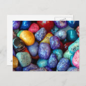 Kleurrijke marmerkebaars briefkaart (Voorkant / Achterkant)