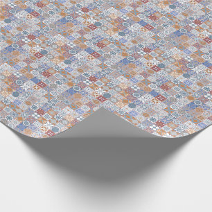 Kleurrijke Marokkaanse tegel Cadeaupapier