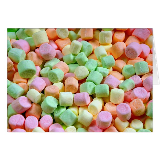 Kleurrijke marshmallows (Voorkant Horizontaal)