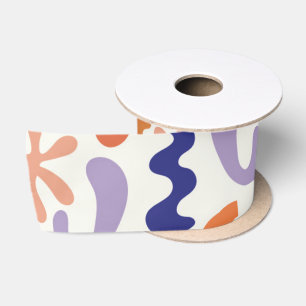 Kleurrijke Matisse Patroon Abstracte Botanische Vo Lint