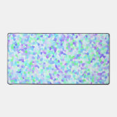 Kleurrijke Maximalist Groovy Boho Abstracte Sprink Bureaumat (Voorkant)