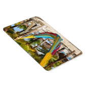 Kleurrijke Maya hangmat Cozumel Mexico Flex Magnet Magneet (Rechterzijde)