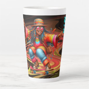 Kleurrijke-Me Hippie Chic Alles wat je nodig hebt Latte Mok