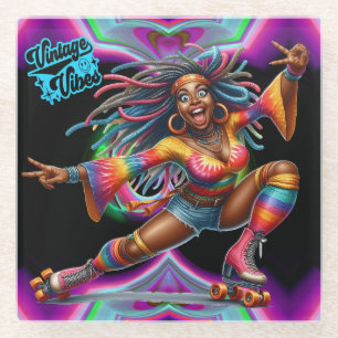 Kleurrijke-Me Hippie Chic  Onderzetter Glazen Onderzetter