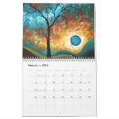 Kleurrijke MeganAroon 2024 Cirkel van het Leven Ka Kalender (Feb 2026)