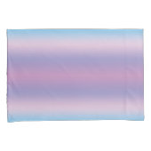 Kleurrijke Meisjes Pastel Blauw Paarse Gradiënt St Kussensloop (Voorkant-Rechts)
