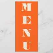 Kleurrijke menu's (Achterkant)