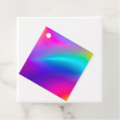 Kleurrijke Metallic Folie Art Gift Labels (In situ)