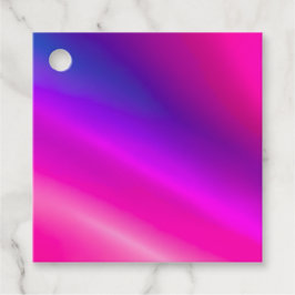 Kleurrijke Metallic Folie Kunst Cadeautags Bedankjes Labels