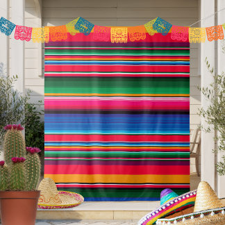 Kleurrijke Mexicaanse Serape Party Tapestry Achter Wandkleed