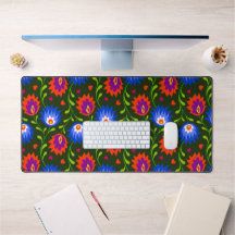 Kleurrijke Mexicaanse stijl Floral Pattern Elegant