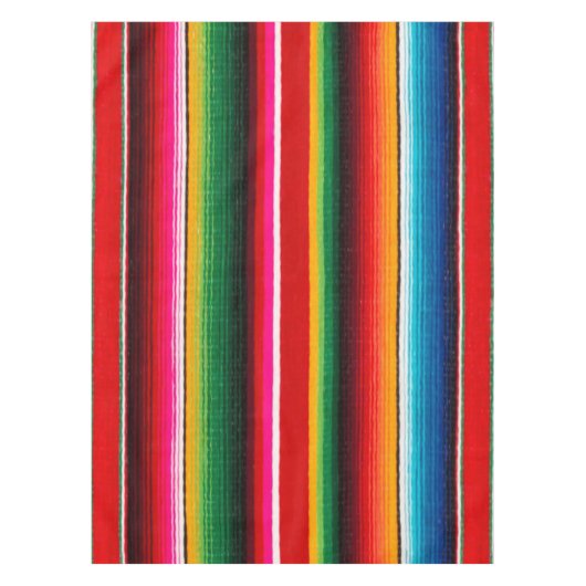 Kleurrijke Mexicaanse stijl Tafelkleed (Voorkant)