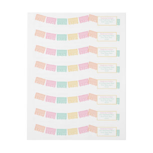 Kleurrijke Mexicaanse taco over een Fiesta verjaar