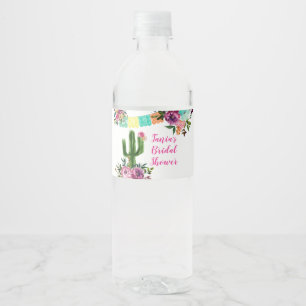 Kleurrijke Mexicaanse Taco over Love-waterfles Waterfles Etiket