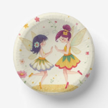 Kleurrijke milieuvriendelijke papieren kommen