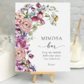 Kleurrijke Mimosa Bar Poster