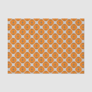 Kleurrijke Minimalistische Klaproos Getextureerde  Tissuepapier