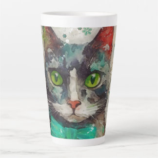 Kleurrijke Mixed Media Print Vakantie Mok AP407A2