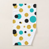 Kleurrijke Modern Random Stippen Pattern Bad Handdoek (Handdoek)