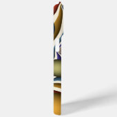 Kleurrijke, moderne Abstracte fractale kunst omhoo Case-Mate iPhone Case (Achterkant / Rechts)