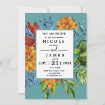 Kleurrijke moderne bloemen