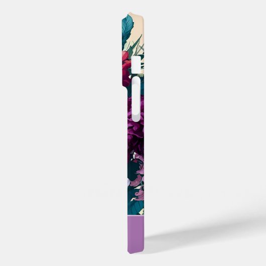 Kleurrijke moderne bloemschikking Case-Mate iPhone case (Achterkant / Links)