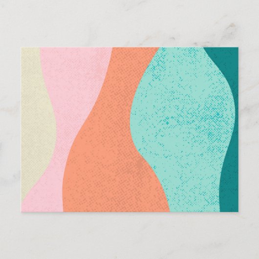 Kleurrijke moderne Briefkaarten (Voorkant)