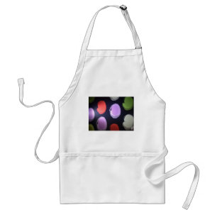 Kleurrijke moderne patroon Polka Dot Art Print Standaard Schort