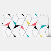 Kleurrijke, moderne, vrolijke, trendmatige blokjes Case-Mate iPhone case (Achterkant (horizontaal))