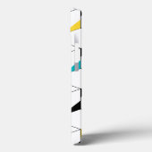 Kleurrijke, moderne, vrolijke, trendmatige blokjes Case-Mate iPhone case (Achterkant / Links)