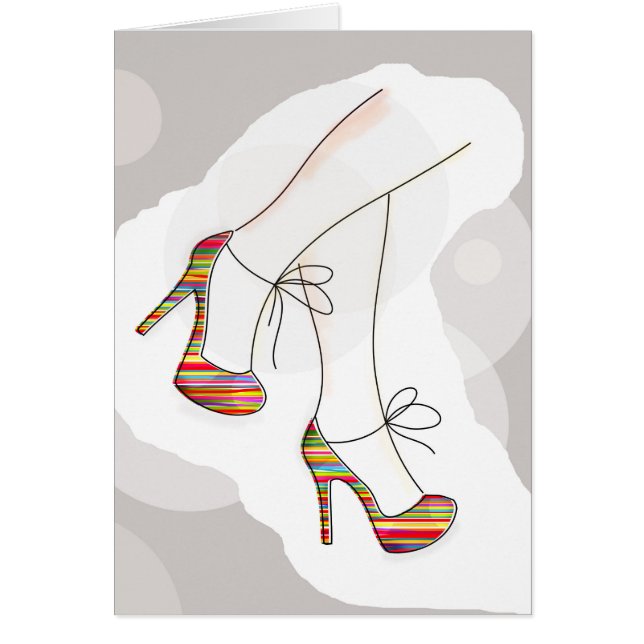 Kleurrijke modieuze schoenen (Voorkant)